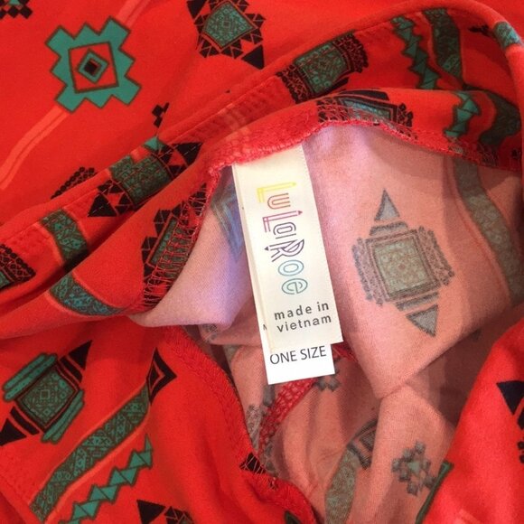 OS NWOT LuLaRoe Leggings BB31 4709 - Picture 3 of 3